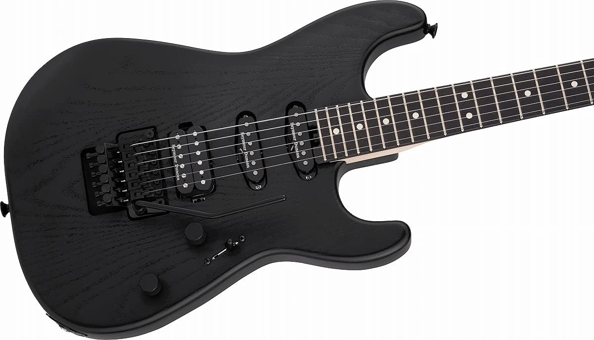 Charvel Pro-Mod San Dimas Style 1 HSS FR Sassafras Electric Guitar - Satin Black