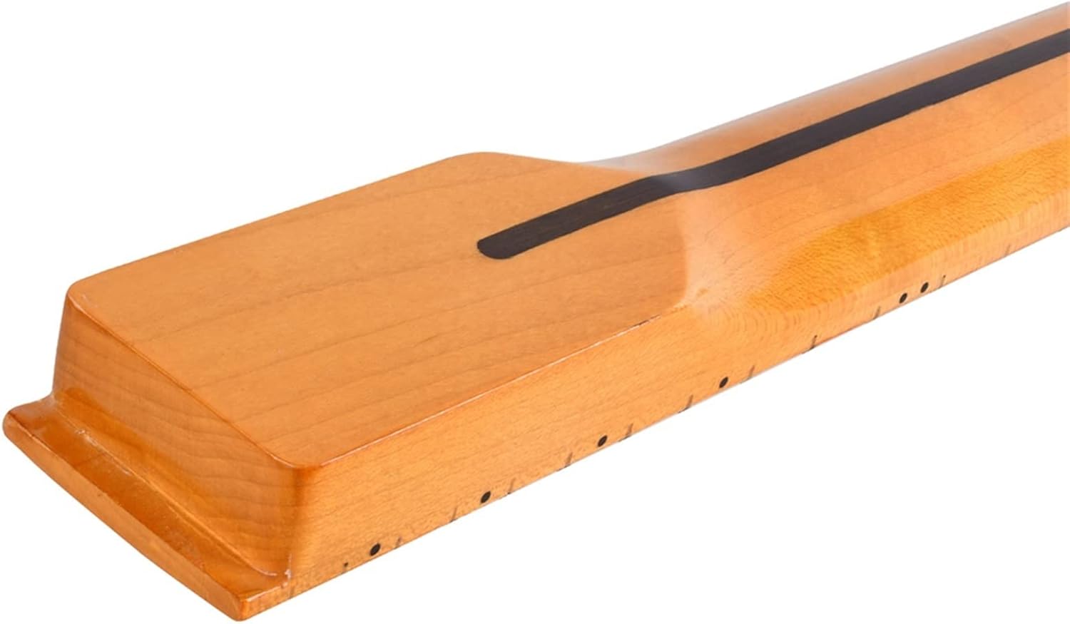 Yellow Guitar Accessories Parts 22 Frets Maple Electric Guitar Neck Maple Fretboard Unfinished Guitar Neck (Color : 21frets)