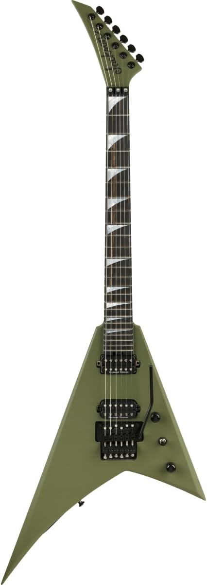 Jackson American Series Rhoads RR24 Electric Guitar - Matte Army Drab