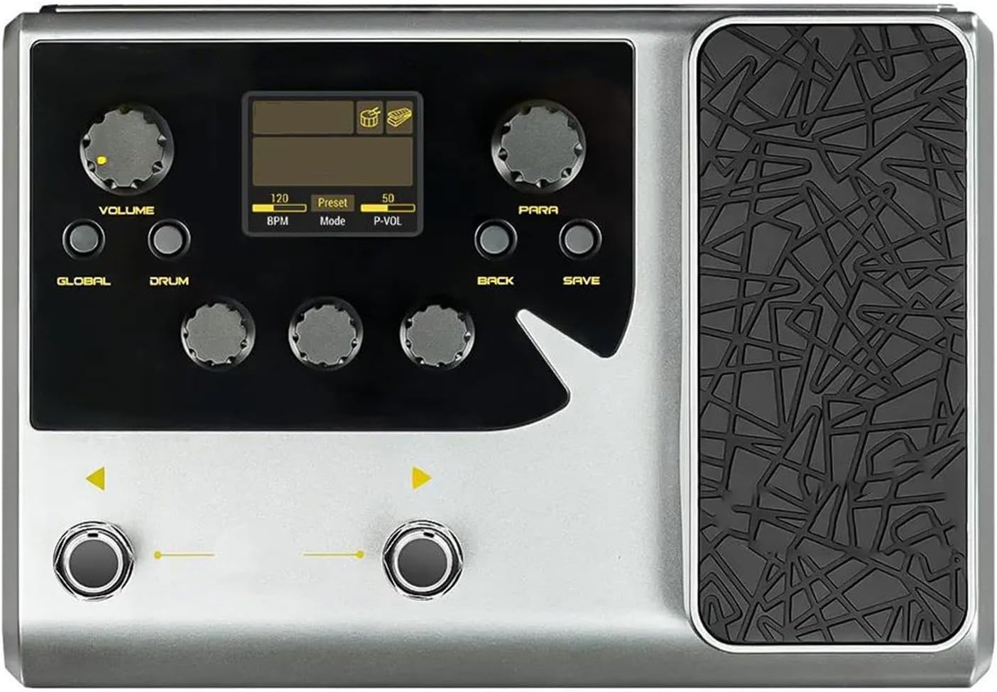 Professional Guitar Effects Pedals Built In Bass/acoustic Guitar Multi Effects Processor With Pedal Looper Modeling Amplifier