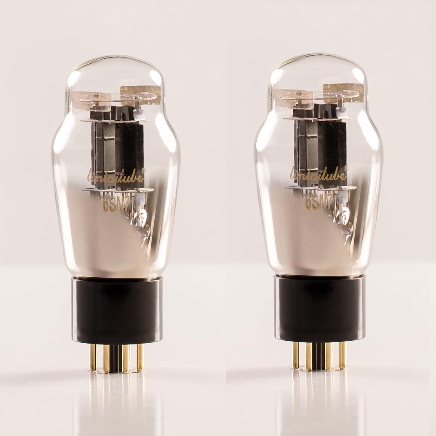 LINLAI 6SN7 1 pair Regular Free Matched Pairing HIFI Vacuum Valve Tubes Double Triode for Home Audio Amplifier
