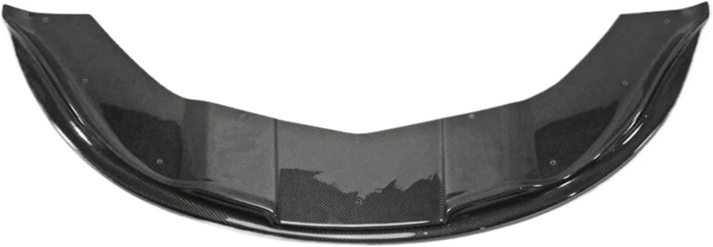 Car Accessories 2001-2011 Compatible for Lotus Elise S2 EPA Style Carbon Fiber Front Lip Glossy Fibre Bumper Splitter with Undertray Body Kit(Black)