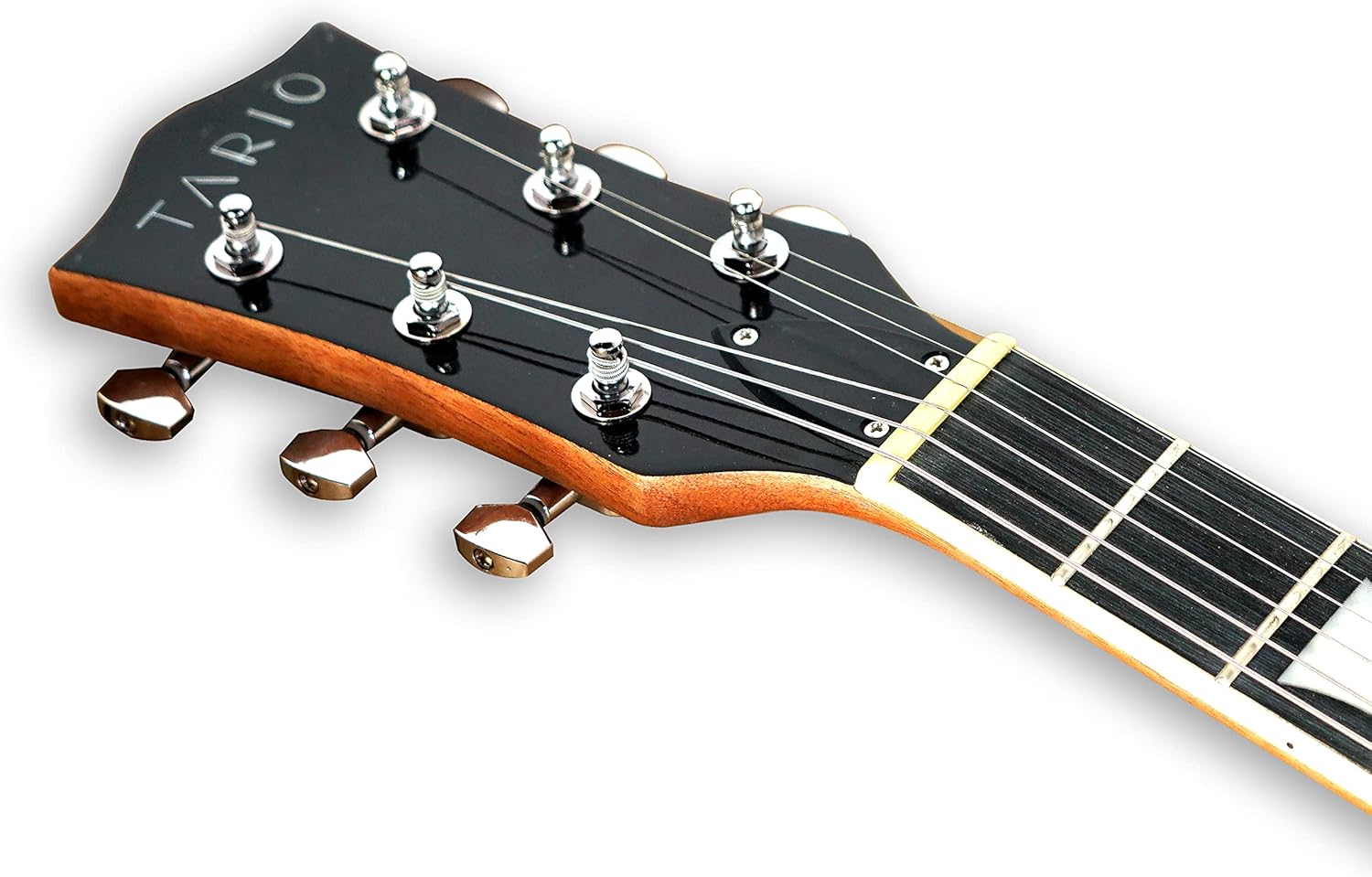 TARIO Double Neck Electric Guitar Double Head Electric Guitar 12 String & 6 String Mahogany Body Mahogany Neck