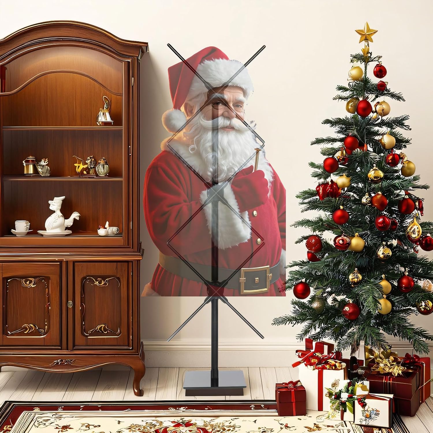 3D Hologram Fan Splicing 25.6