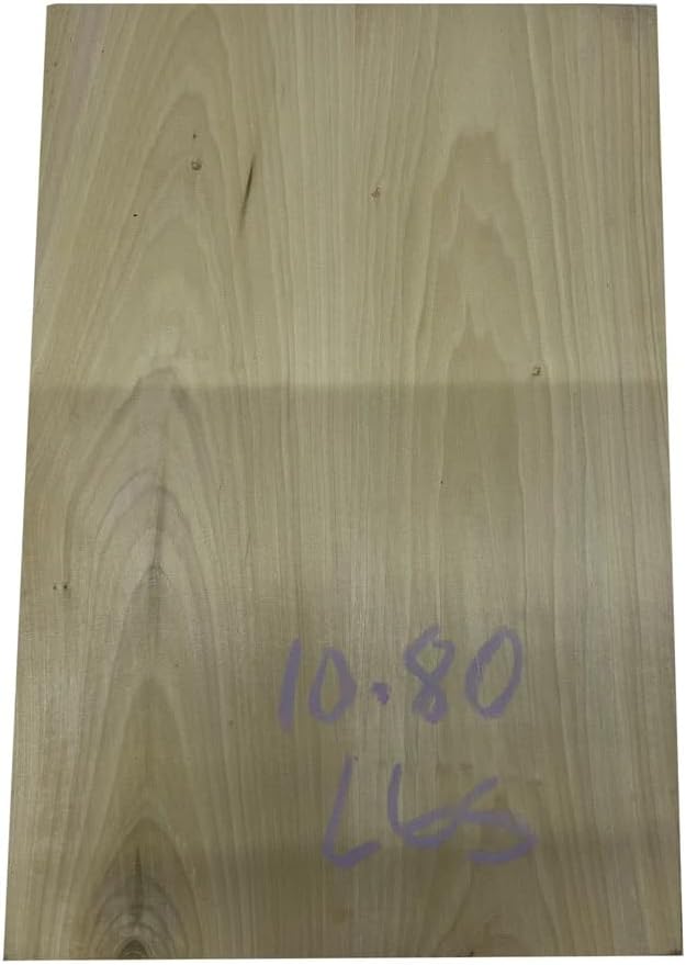 Exotic Wood Zone's Yellow Poplar Electric/Bass Musical Wood Body Blanks | Guitar Luthier Tonewood Suppliers | Unglued Unplaned - 21