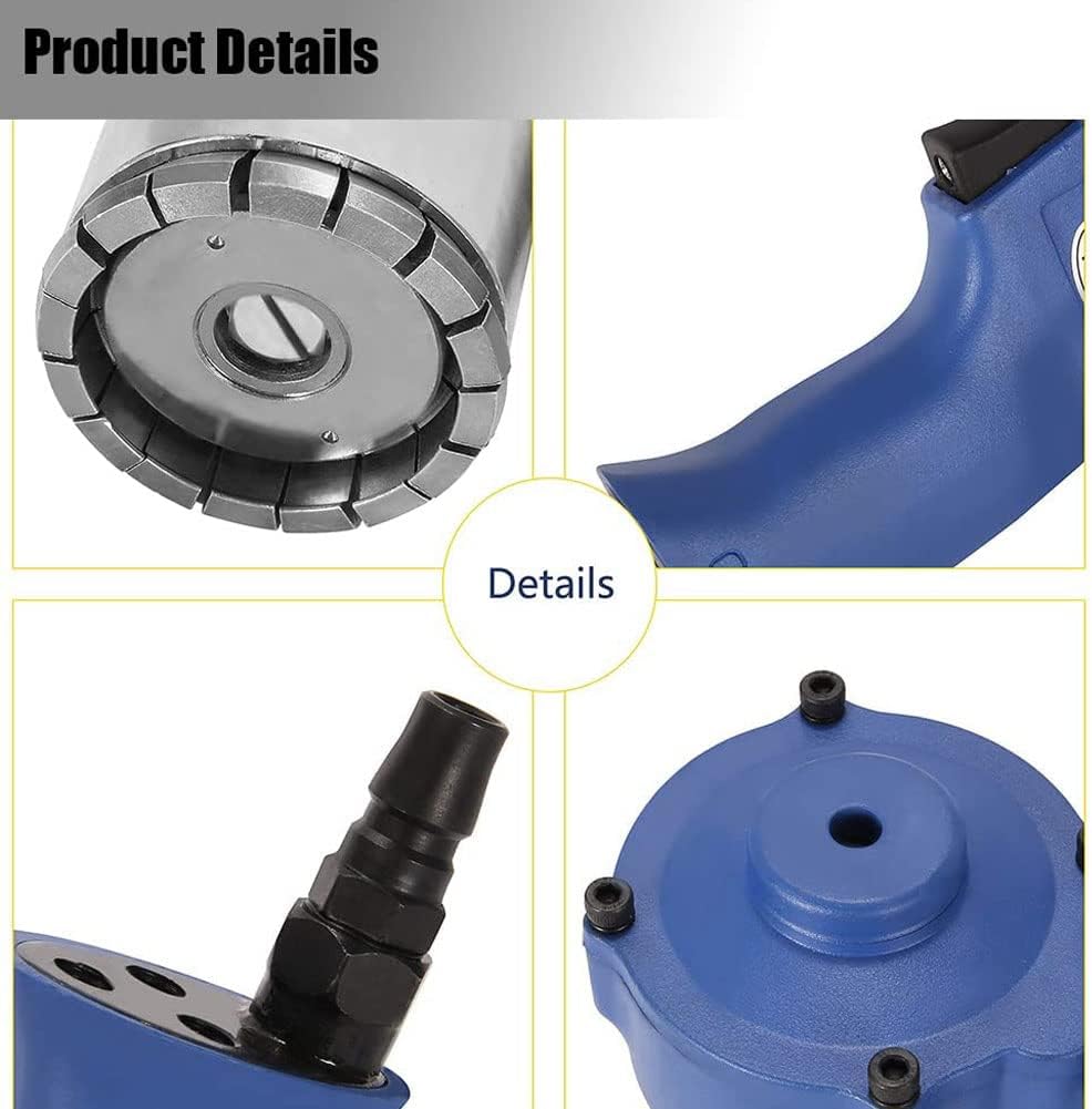 Pneumatic 200L Oil Drum Cap Sealing Machine | 53 Gallon Portable Barrel Crimper | Heavy-Duty 70mm Iron Cap Sealer | Efficient Drum Capping Tool for Industrial Use