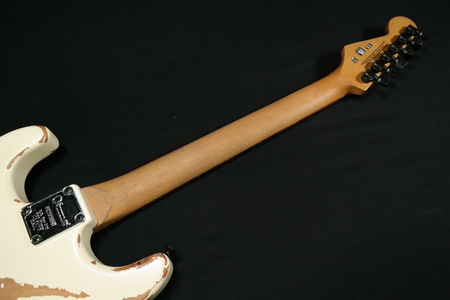 Charvel Pro-Mod Relic San Dimas Style 1 HH FR PF Electric Guitar - Weathered White