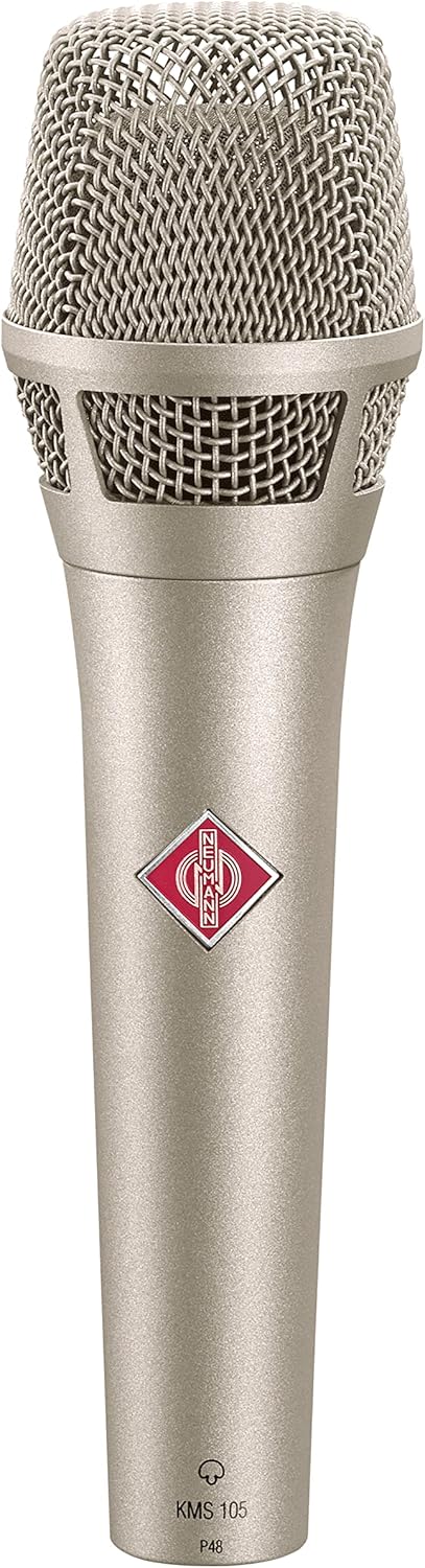 NEUMANN KMS105-NI Vocalist Microphone, Nickel Color