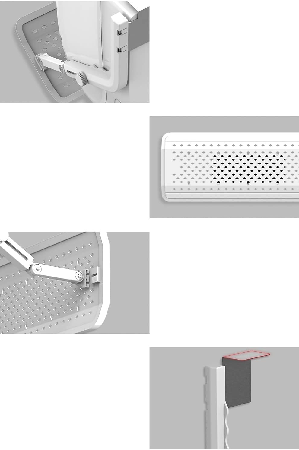 Air conditioning deflector Wall-mounted Universal Air Conditioner Wind Direction Deflector, Air Conditioner Air Outlet Windproof Device, Windproof and Direct Blowing Windshield