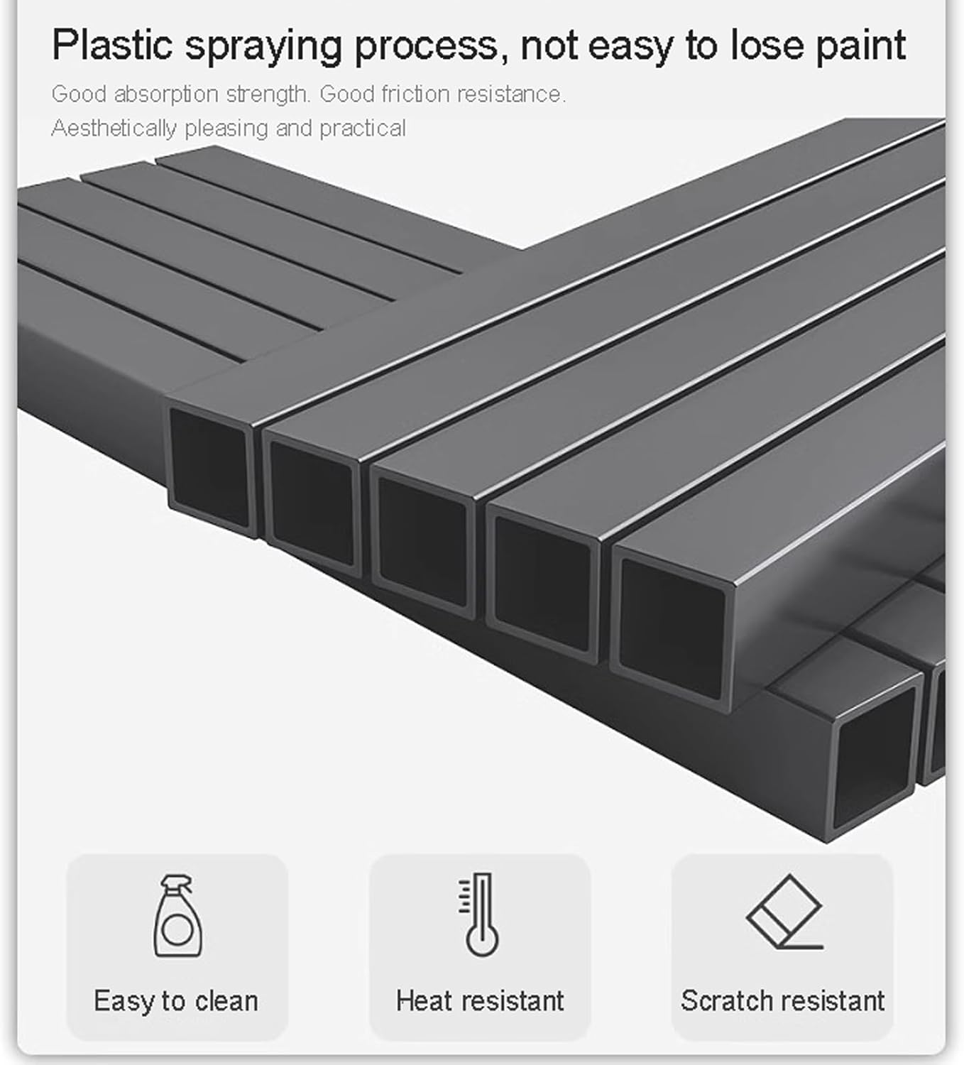 Adjustable Non Slip Feet Drum Washing Machine Storage Rack Freestanding Over Washing Machine Shelf with Space Saving Design Organiser Shelf for Small Kitchen Bathroom