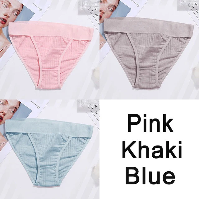 Women Cotton Panties Sexy Low Waist Underwear Panties