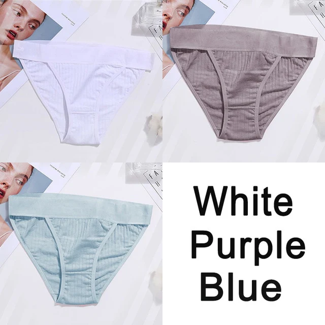 Women Cotton Panties Sexy Low Waist Underwear Panties