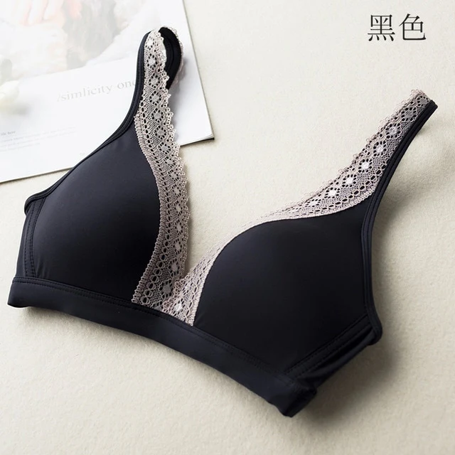 New Plus Size Lace Bralette Wire Free Bra