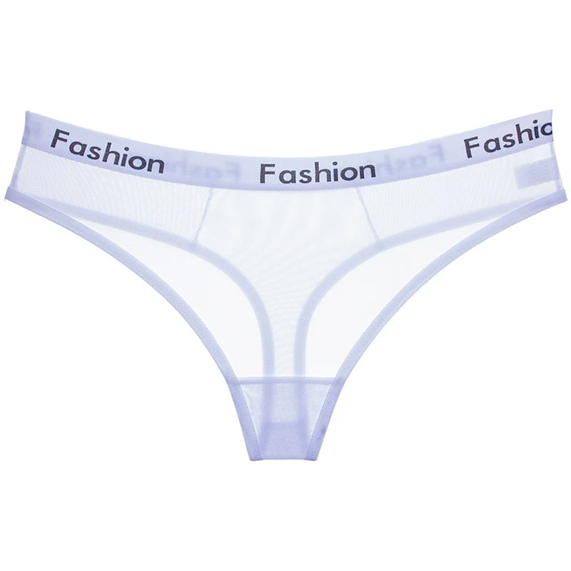 Wrap Design Sexy Ladies Cotton Mesh Transparent Panties