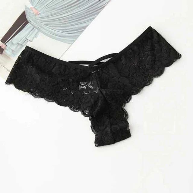 Sexy Thongs Underwear Underpant Briefs Tanga Female Thong S-3XL