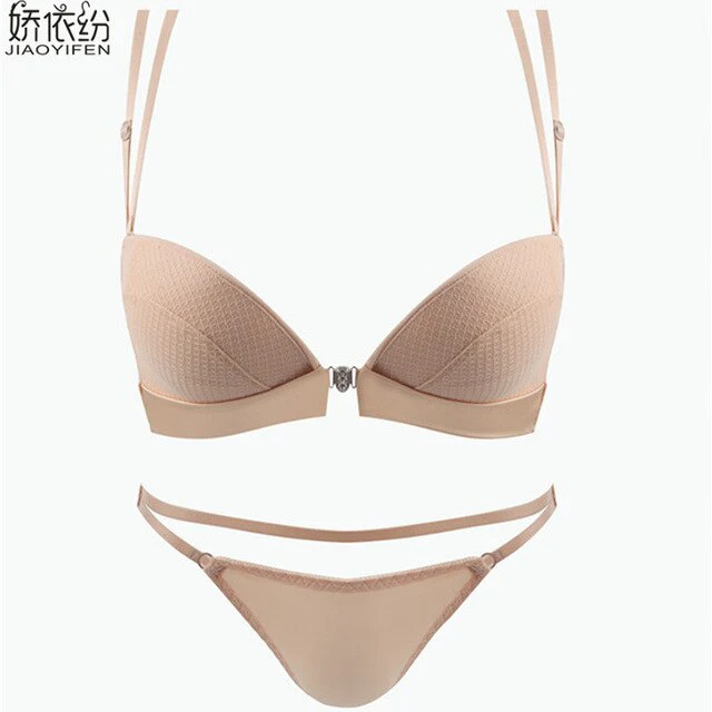 New Y-line Straps Sexy Lace Bra Set