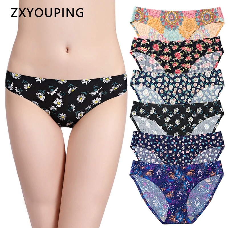 Print Seamless Panties