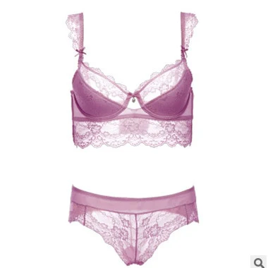 Sexy Mousse Women Sexy Bra Set