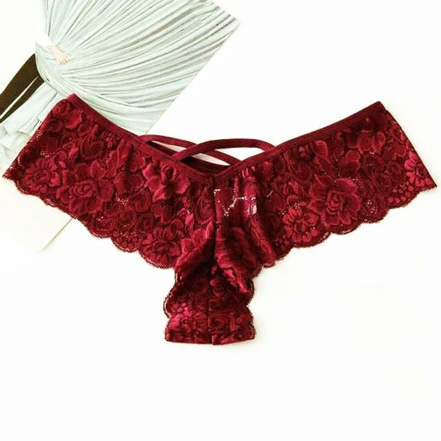 Sexy Thongs Underwear Underpant Briefs Tanga Female Thong S-3XL