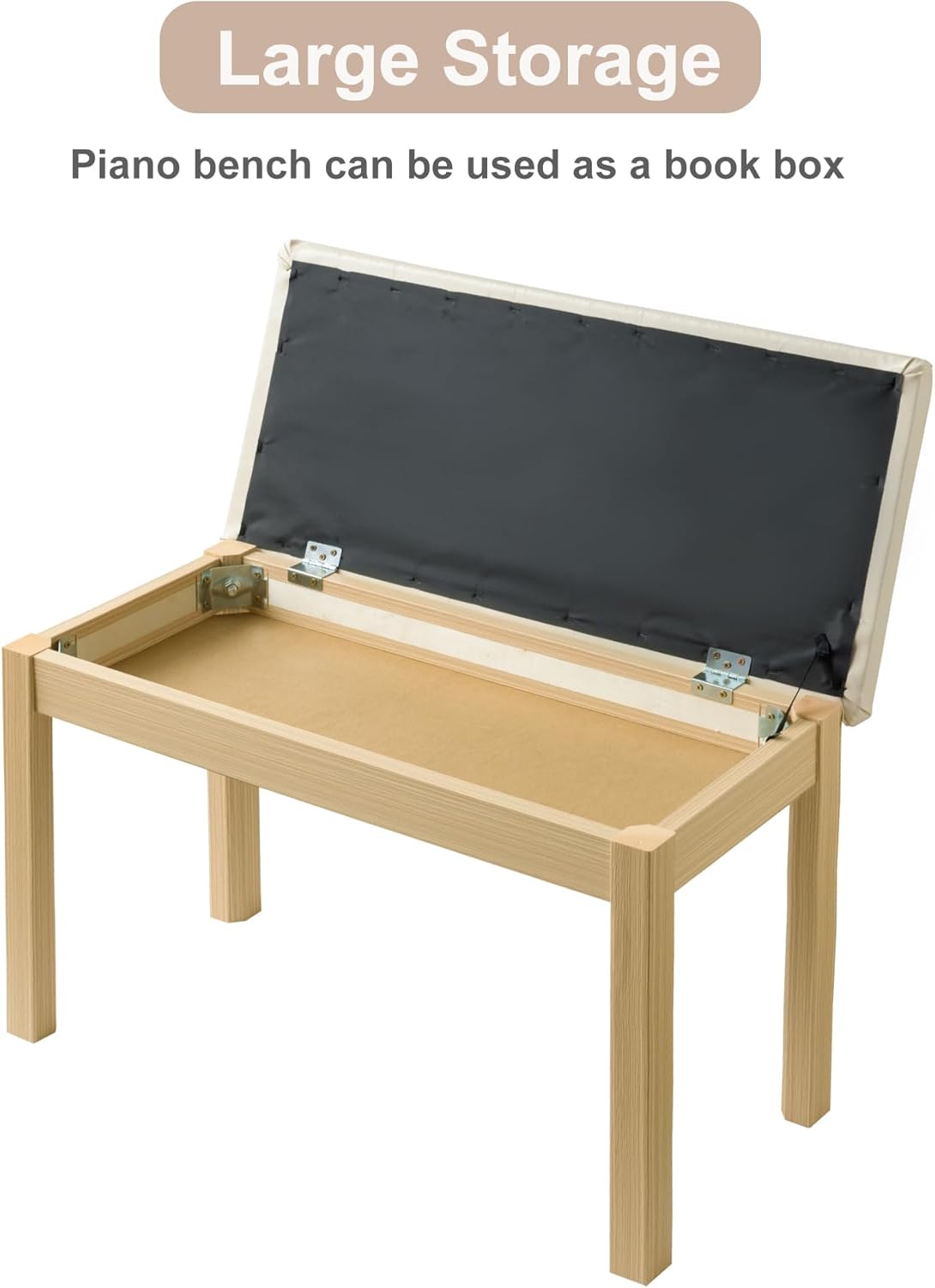 ZHRUNS 88 Key Piano Keyboard Digital Piano with Solid Wood Furniture Stand