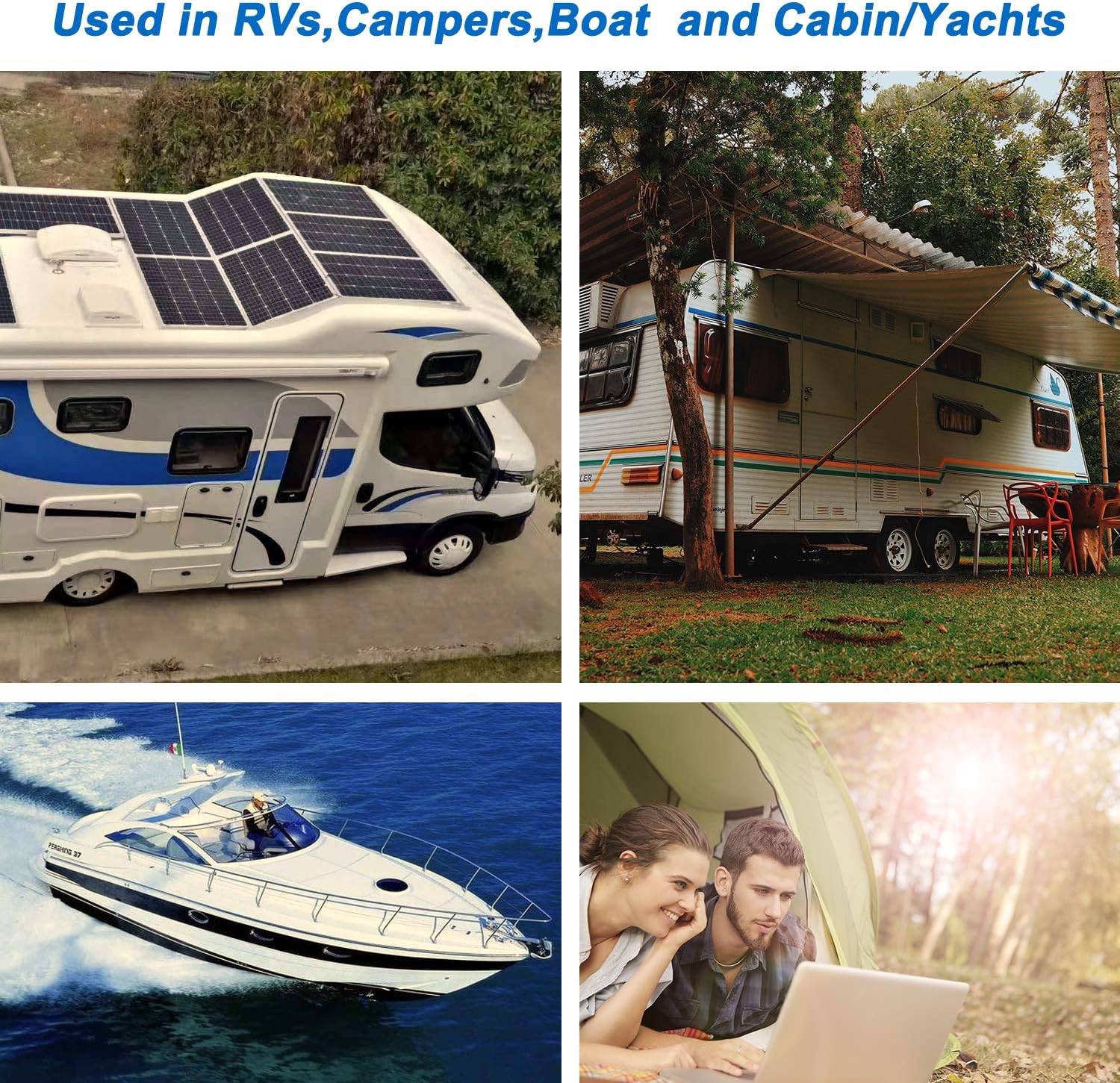 ACOPOWER Midas 40A MPPT Solar Charge Controller - Charge Controllers for Solar Panels - 100V, 40 Amp, 12/24V, Negative Ground, Compatible with AGM, Lithium, and LiFePO4 Batteries