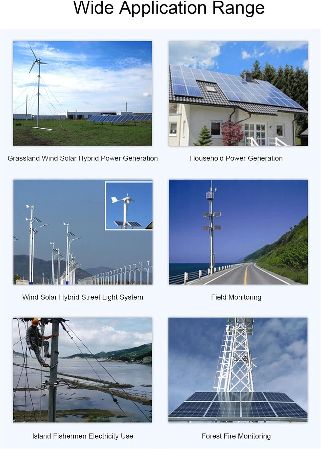 400W Wind Solar Hybrid Charge Controller 12V/24V MPPT Boost Charge Regulator with LCD Display and Free Dump Load Accurate (400W Wind / 400W Solar)