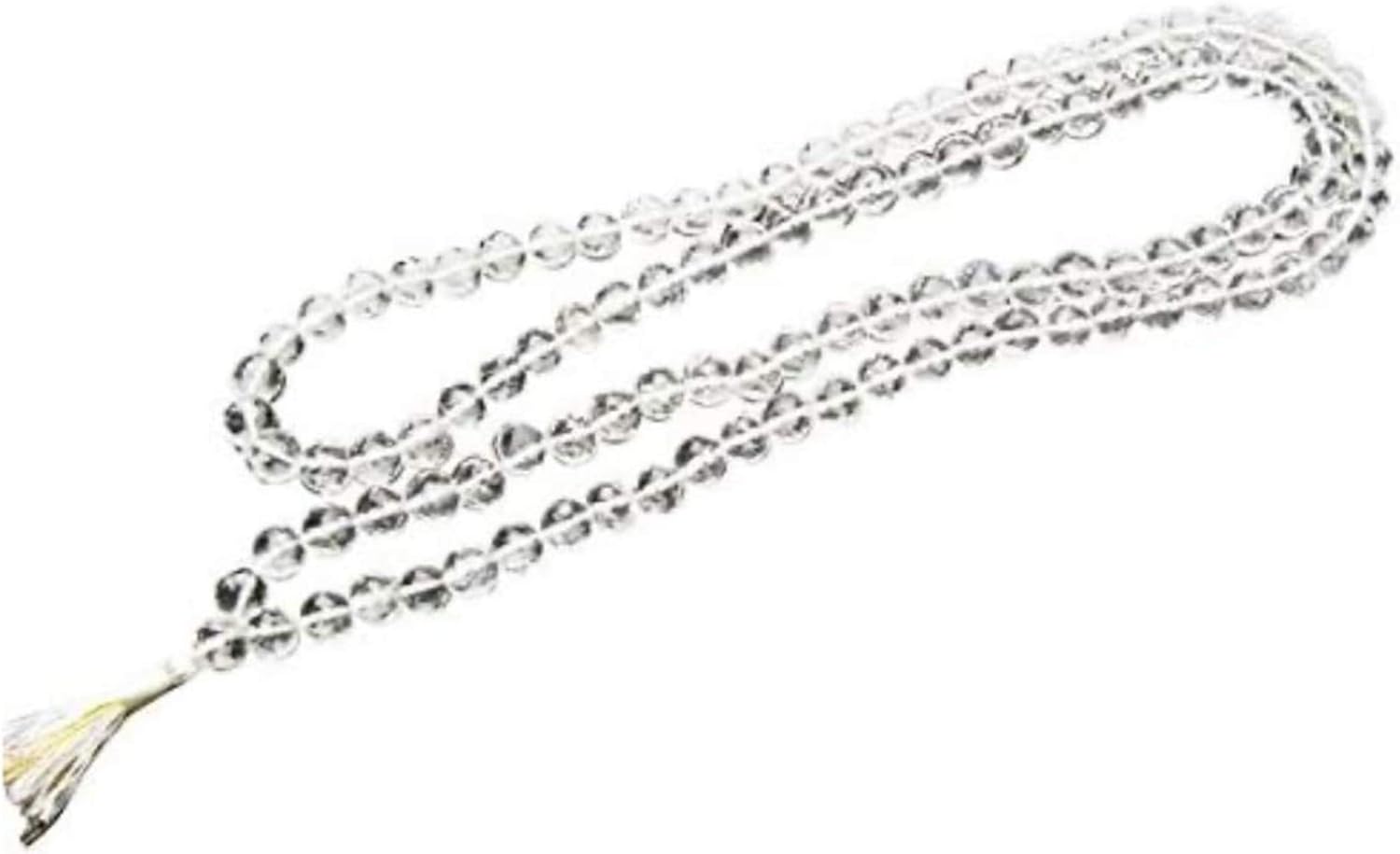 SitaRama Crystal Mala (Diamond Cutting, 6mm Size) DR04-6mm