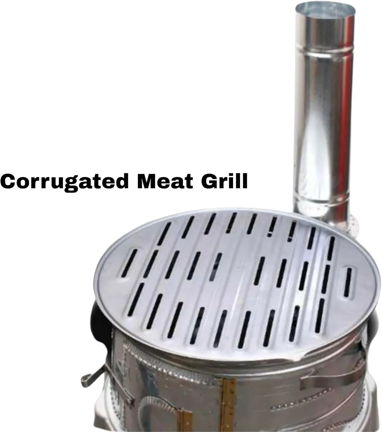 Multipurpose Clay Grill and Stove with Accessories, 15 in (38 cm), 16 in (40 cm)