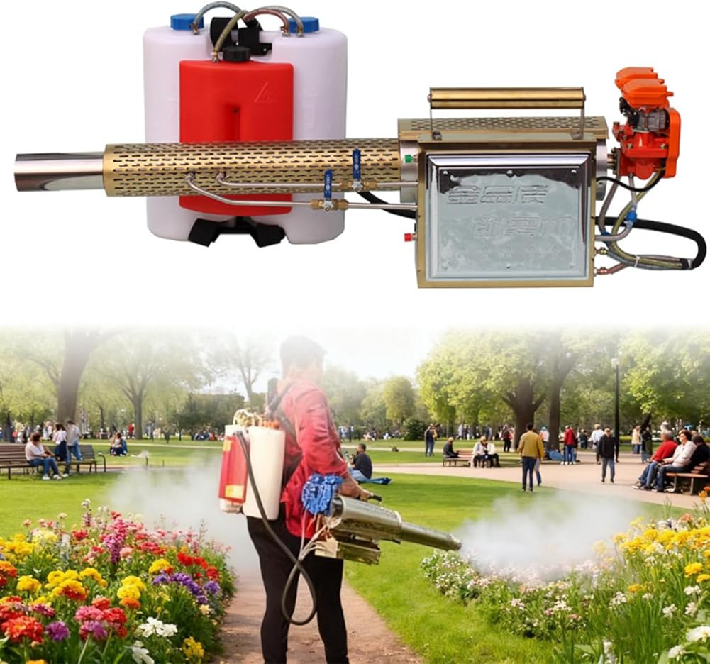 15L Portable Electric Thermal Fogger Machine, ULV Sprayer Nebulizer for Aerosol Disinfection and Fumigation (180)