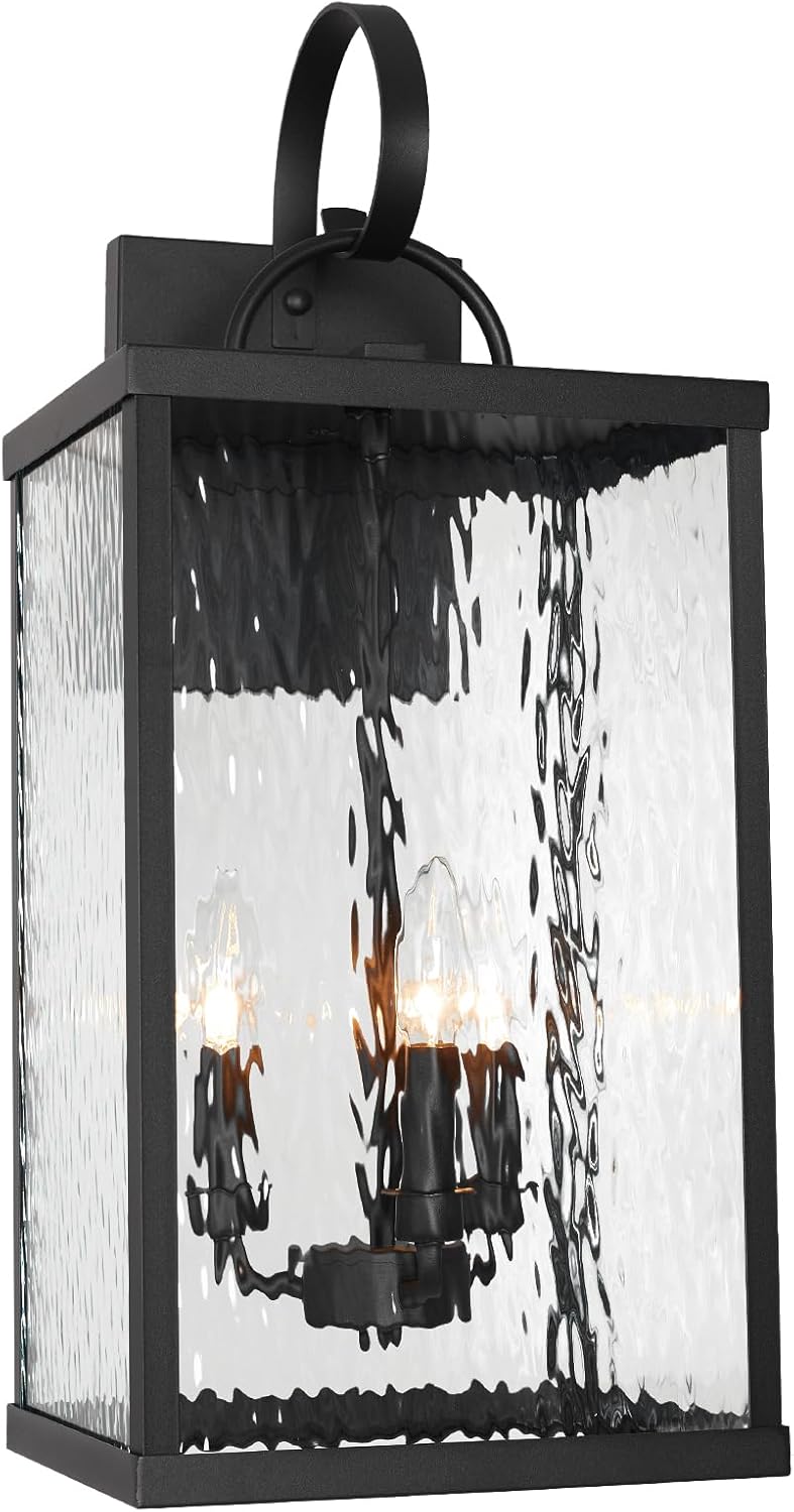 Large Outdoor Wall Light Fixture, 24