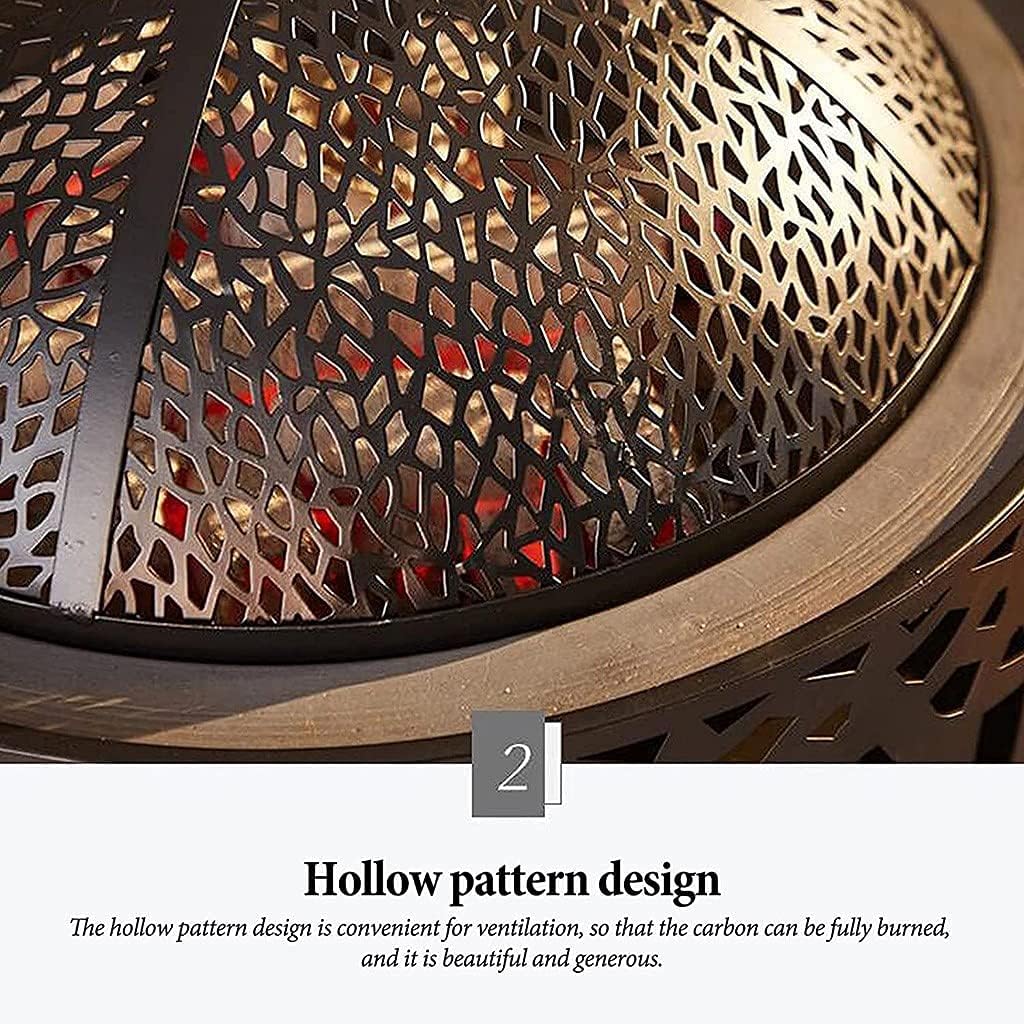 Fire Pits for Outside with Grill, 23Inch Outdoor Wood Burning Firepit Bowl with Spark Screen Cover Log Grate Fire Poker Steel Round Fireplace for Outside Camping Bonfire Beach Patio Backyard