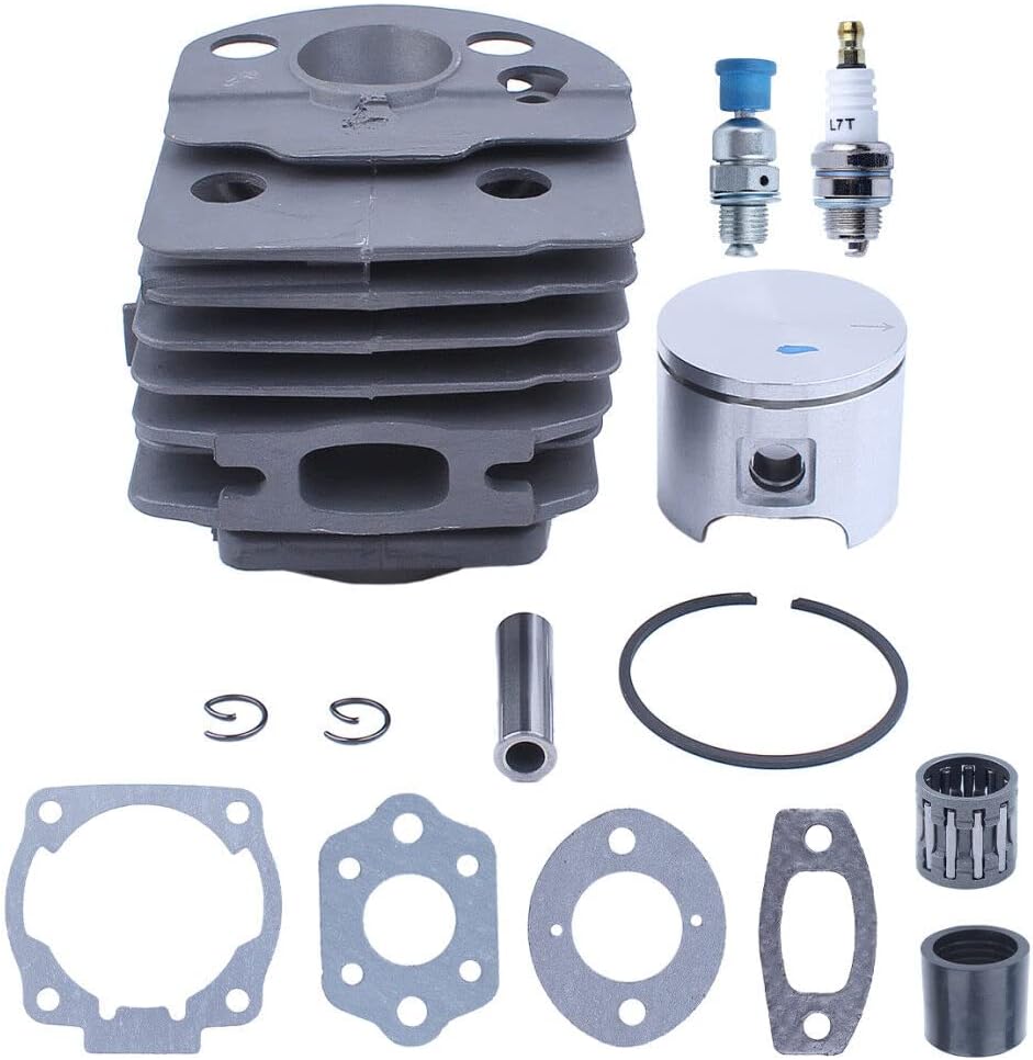 Replace Parts for Machine Bore 46mm Cylinder Head Piston Kit for Husquarna 55 51 Chainsaw Gasket
