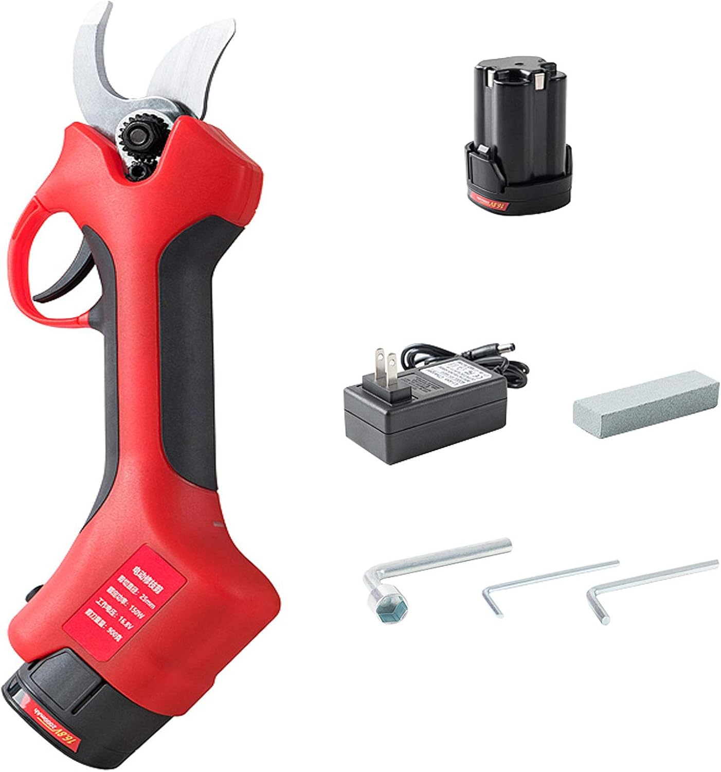 Power Tree Electric Branch Scissors Wood Pruner, 6-8 Working Hours, Cordless Electric Pruning Shears, 30mm Max Cutting Diameter