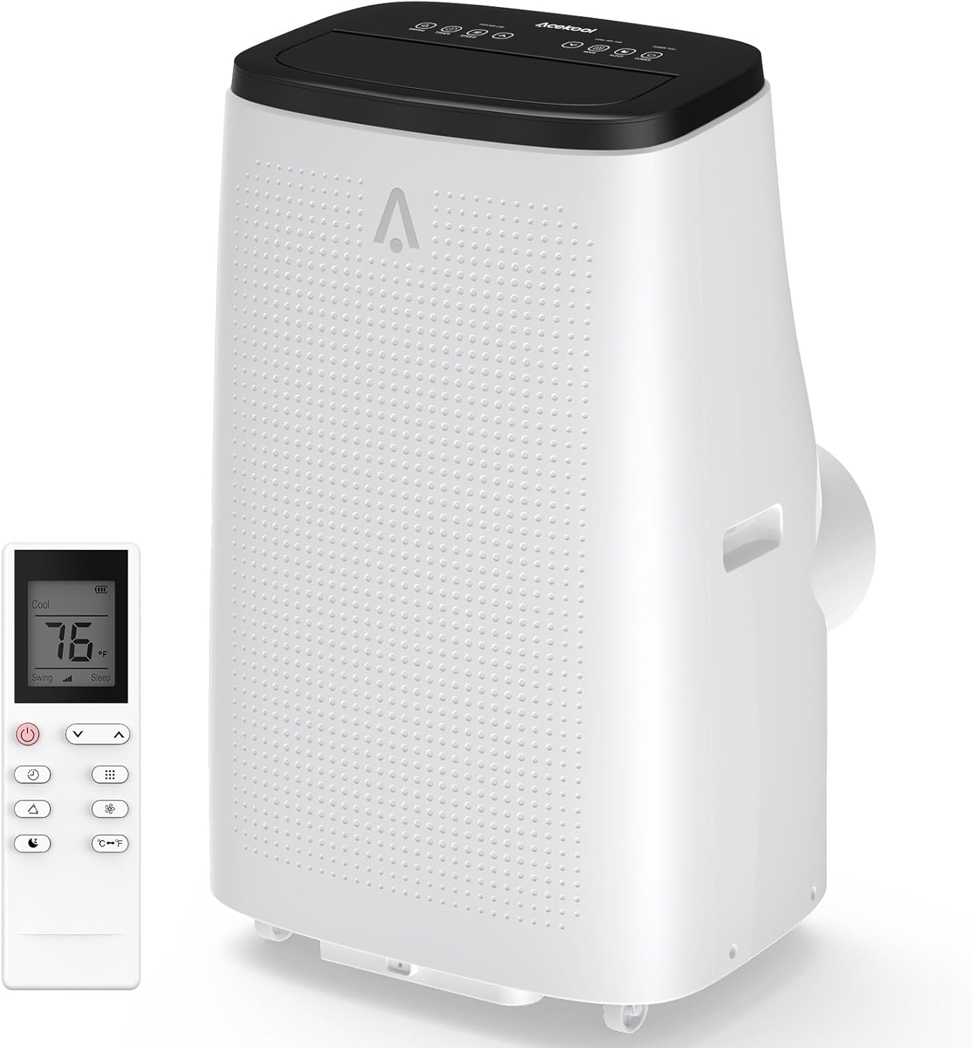 Portable Air Conditioner, 14,000 BTU 3-IN-1 AC Unit Cools Room Up to 750 sq. ft, Portable AC Unit with Dehumidifier, Fan, Remote Control, Window Kit Included, AC Unit for Bedroom Apartment