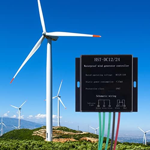 12V 1200W-3600W MPPT Hybrid Solar & Wind Charge Controller, Wind Turbine Battery Regulator for 12V, 24V, 48V Systems - Efficient Energy Management Solution