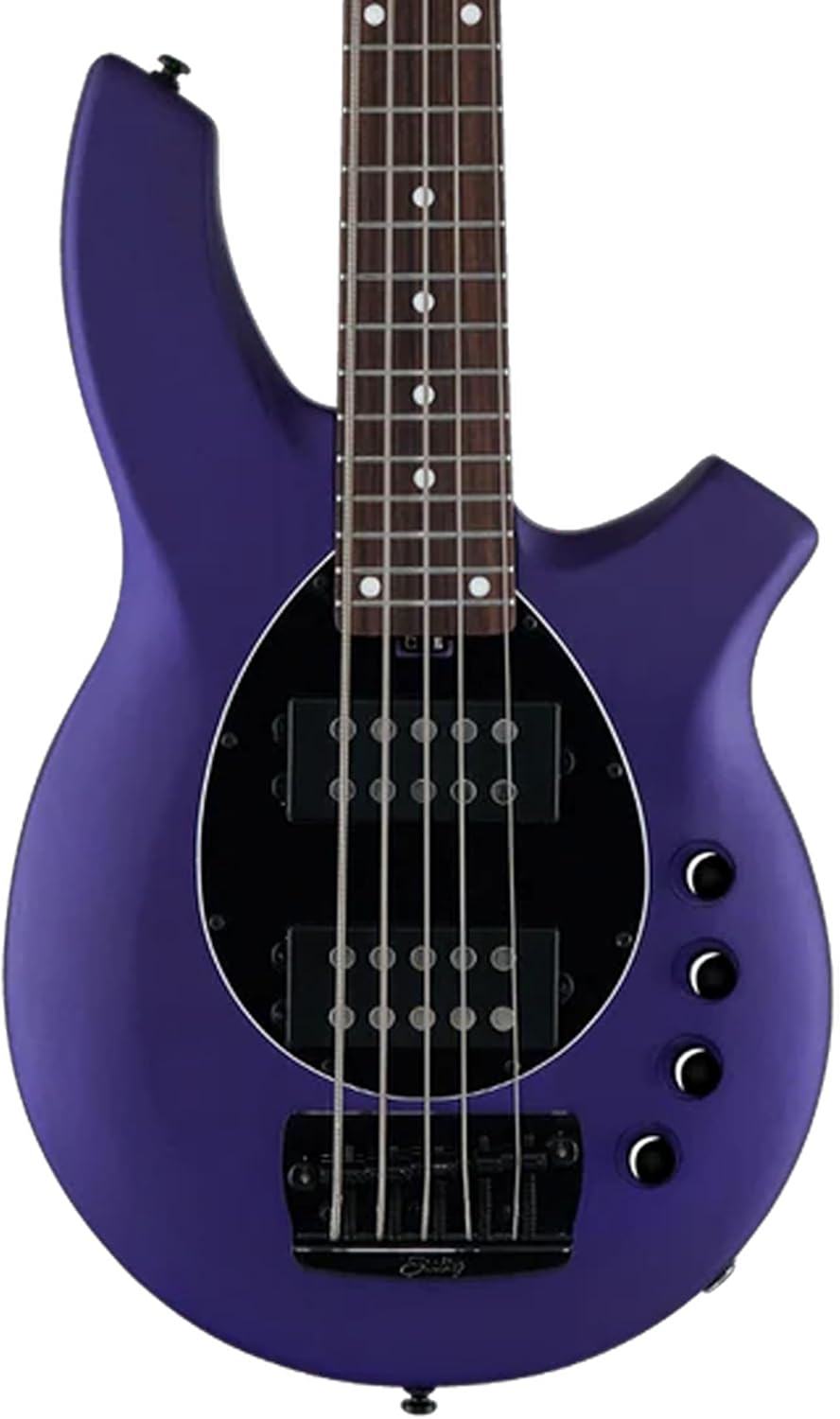 Sterling By Music Man Bongo 5 Electric 5-string Bass Guitar - Firemist Purple Satin