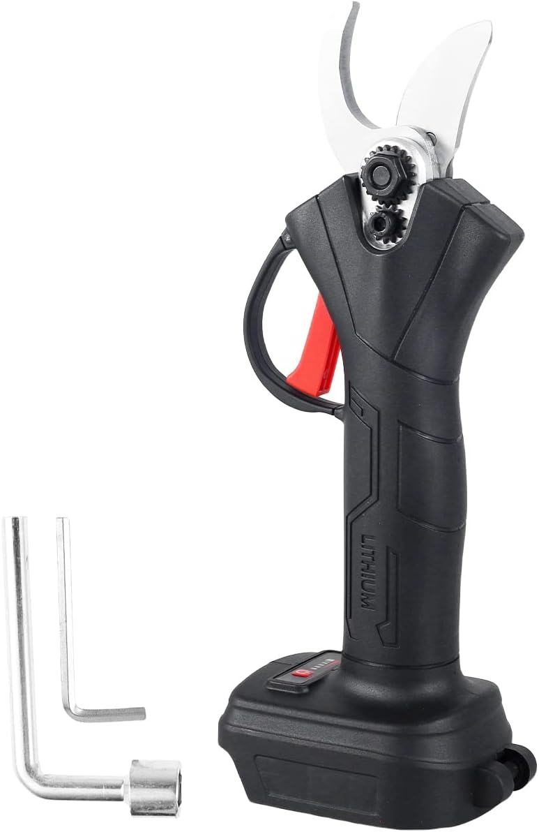 Electric Pruning Shears, Electric Pruning Shear Cordless Brushless Pruner Tree Branch Pruner Branches Scissor 30mm Cutting Diameter,Power Chain Saws