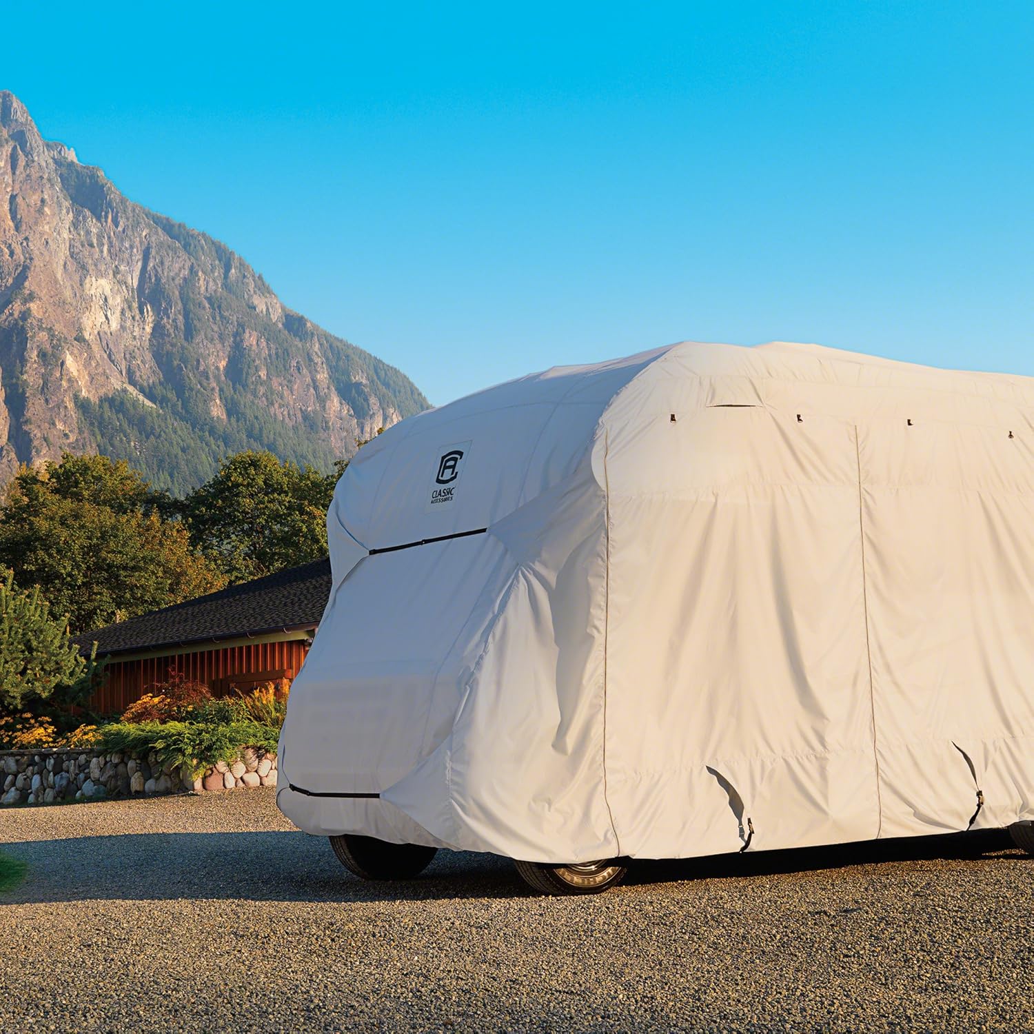 Classic Accessories Over Drive PermaPRO Class B RV Cover, Fits 23'-25' RVs