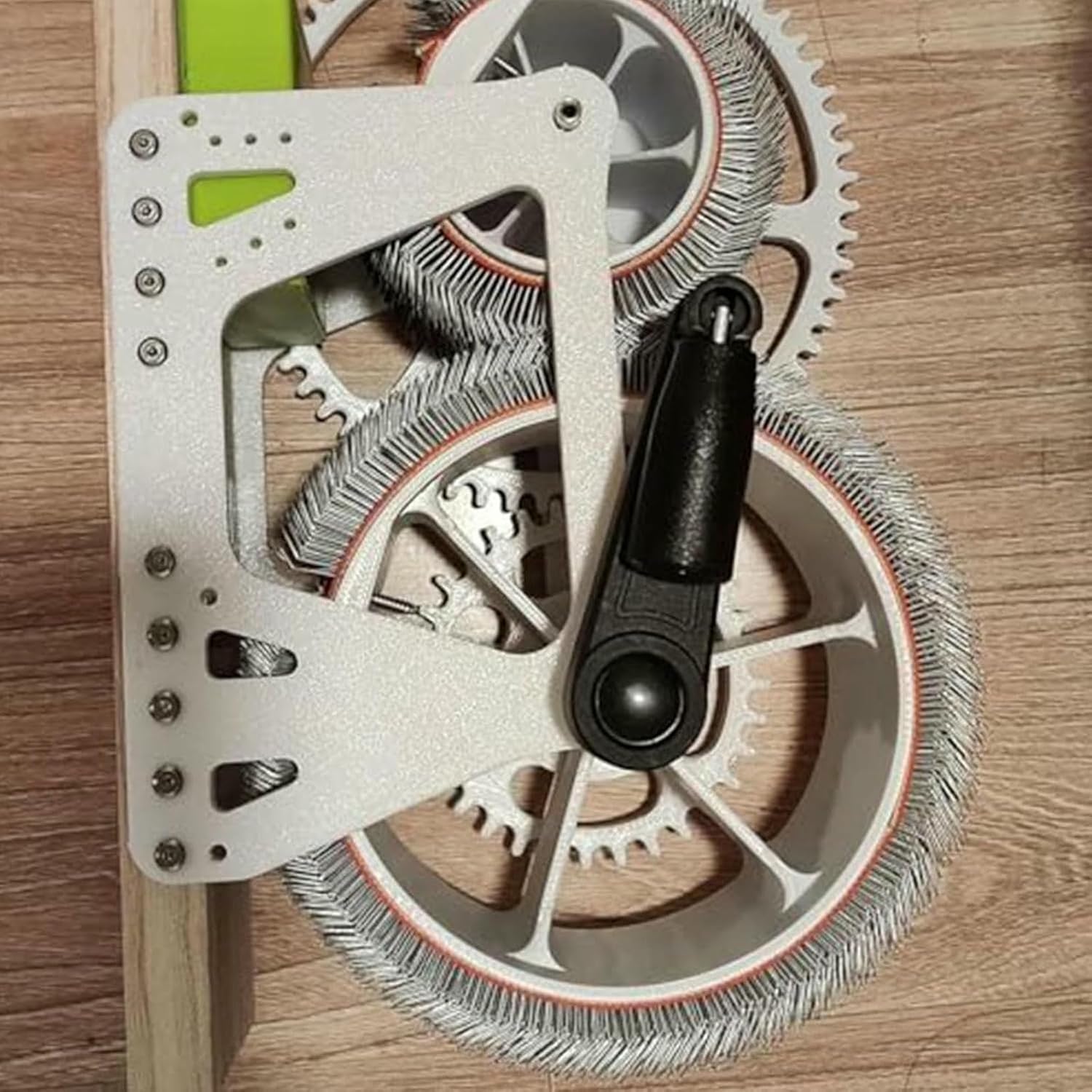 Wool Carding Machine Manual Drum Carder for DIY Craft, Fast Color Mixing and Combing Wool Fibers, Ideal for Felt Projects and Spinning~/