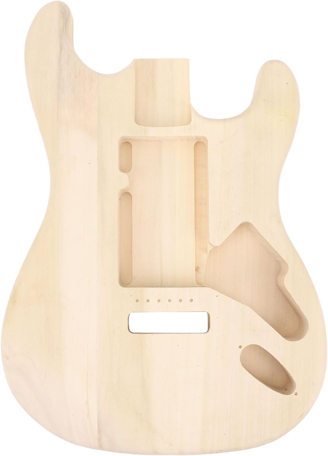 Electric Guitar Body Replacement Unfinished One Piece Maple Guitar Body for Guitars DIY Accessories