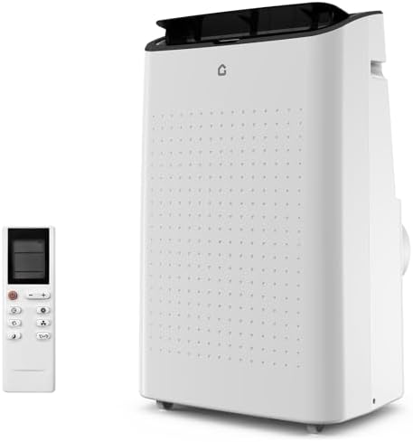 14000BTU Portable Air Conditioner – 700 Sq Ft Room Cooling, Sleep Mode, 3 Fan Speeds, Remote Control for Home & Office