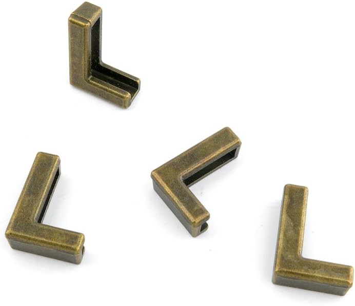 420 Pieces Jewelry Making Charms Findings Antique Bronze Brass Fashion Jewellery Wholesale Supplies Pendant Lots Bulk Supply CX033 Alphabet Letter L Loose Beads