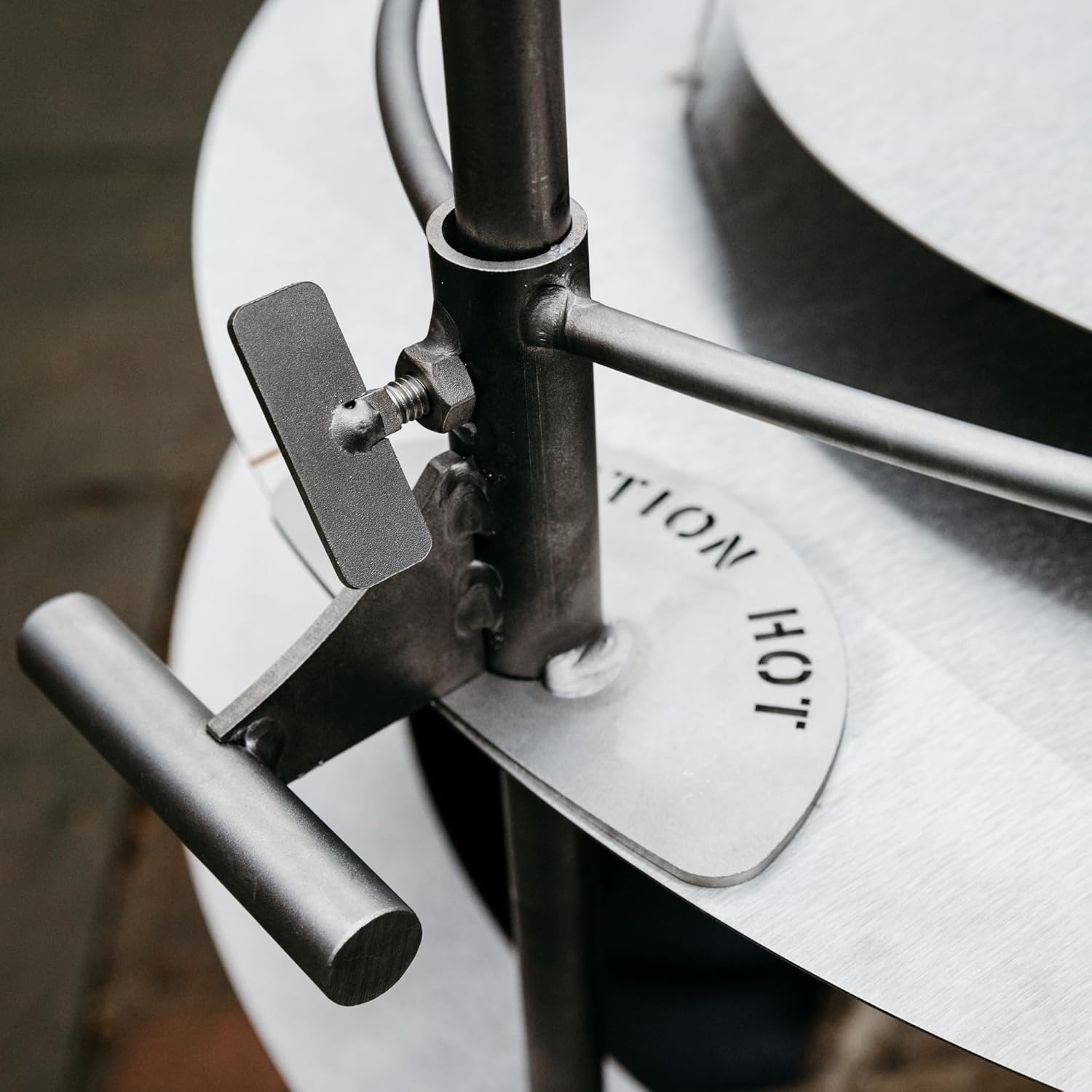 Breeo Outpost™ Heat Deflector X19 | Compatible with Y Series and X Series Smokeless Fire Pit | Maximize Hot Airflow | USA Made | Live-Fire Cooking Accessory (Full Set with Outpost Rod)