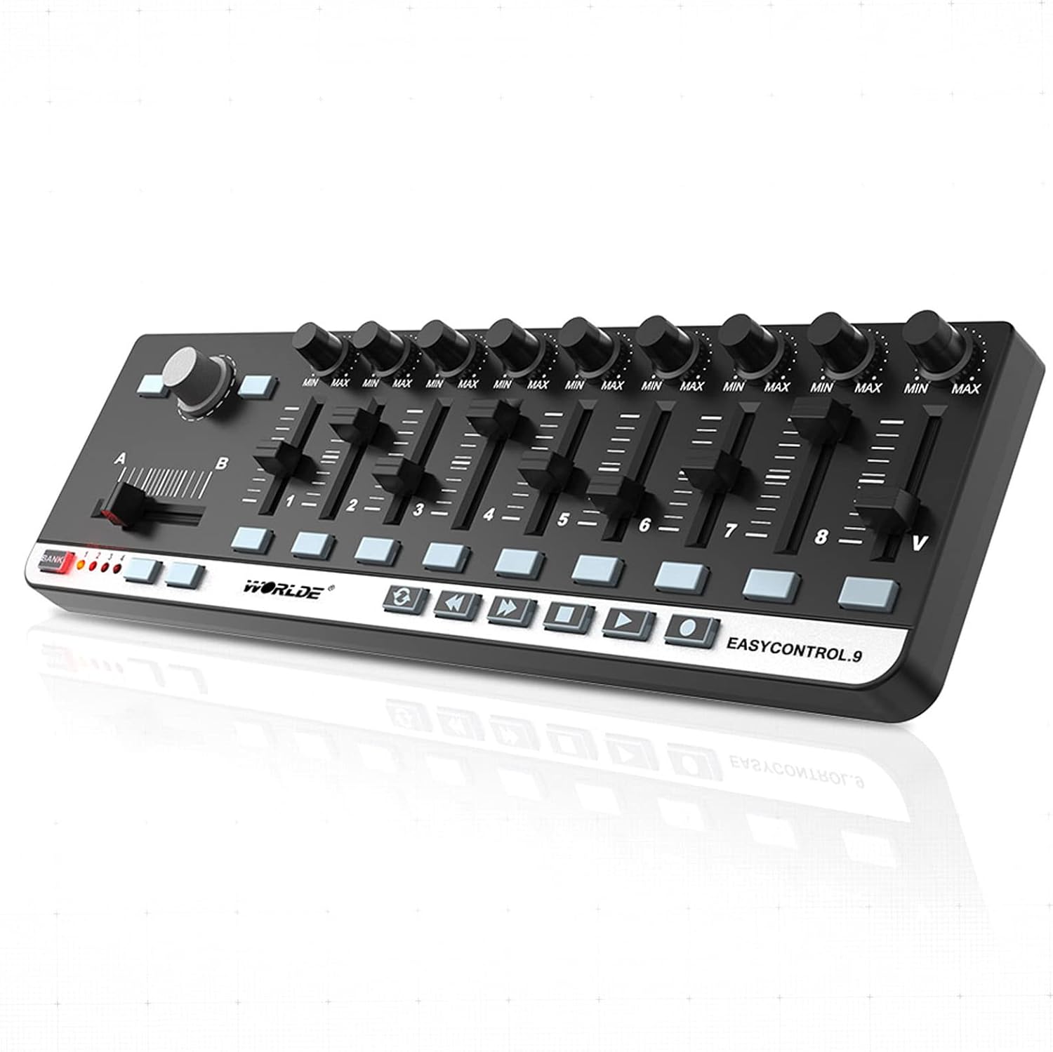 EasyControl.9 Portable Mini USB 9 Slim-Line Control MIDI Controller
