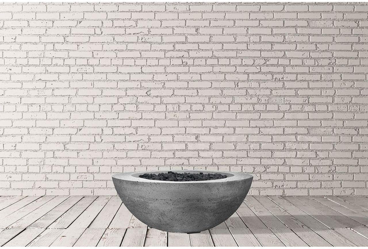 Prism Hardscapes Moderno 8 Fire Bowl in Pewter - NG