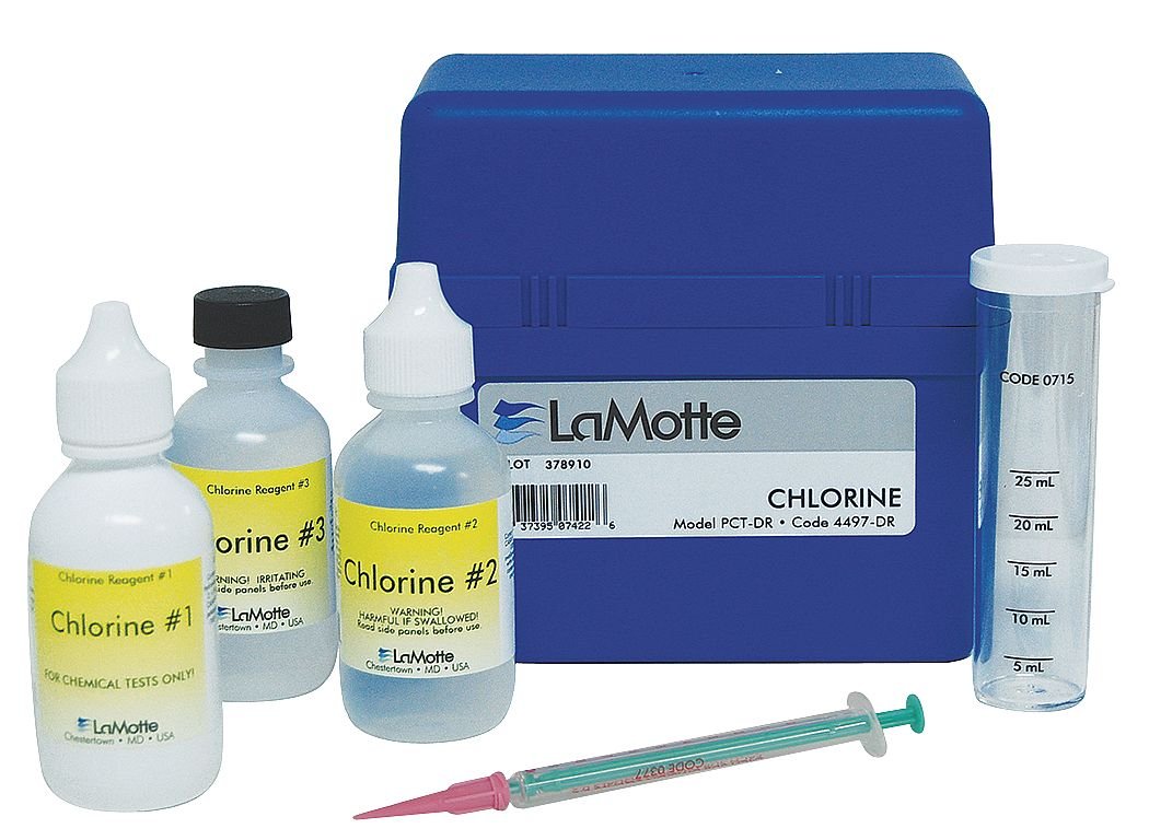 Water Testing Kit,Chlorine,High Range