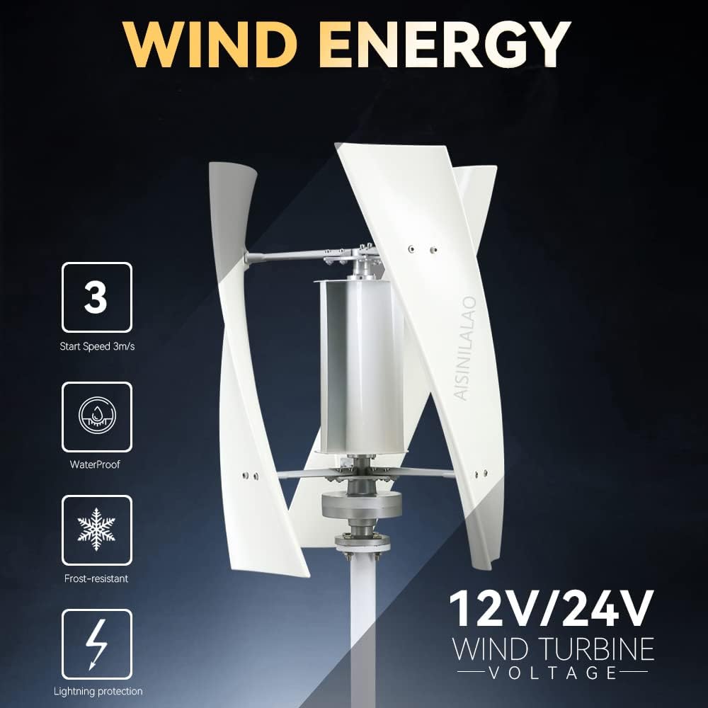 Low Noise Vertical 10000W Wind Turbine Generator 12V 24V 48V 220V High Efficiency Vertical Wind Turbine Windmill with Mppt Controller