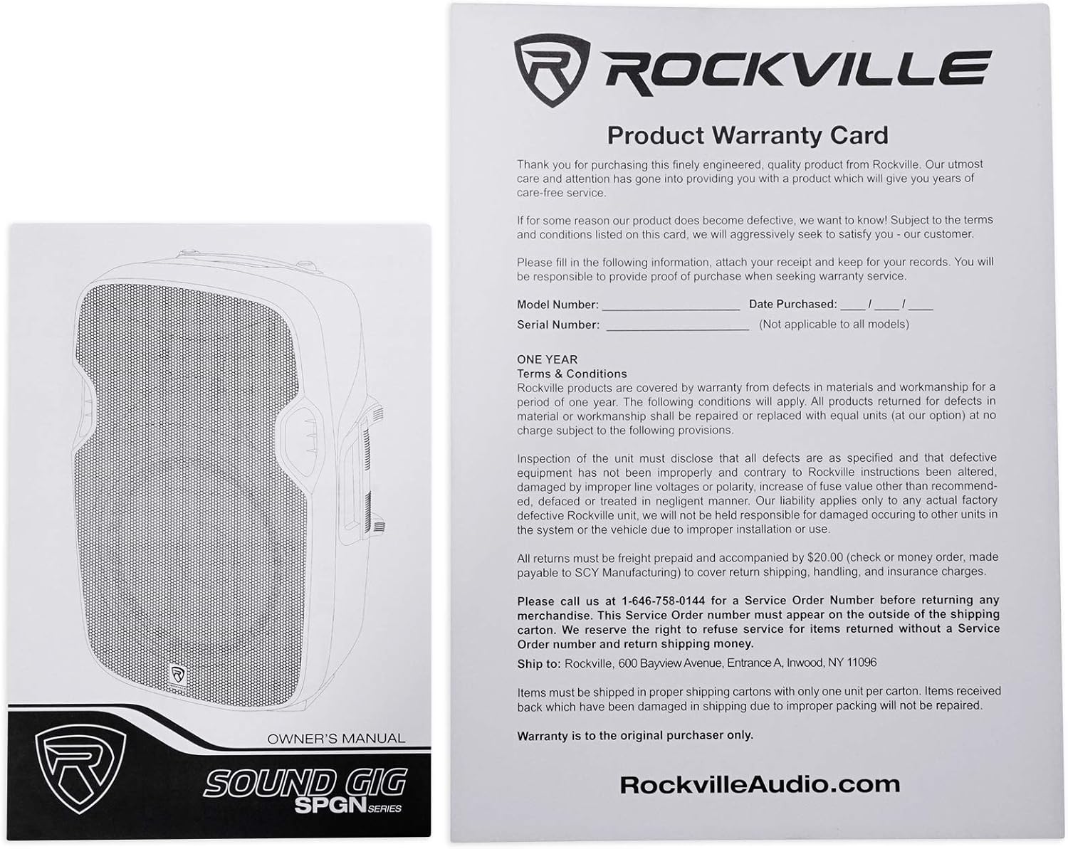 Rockville SPGN108 10