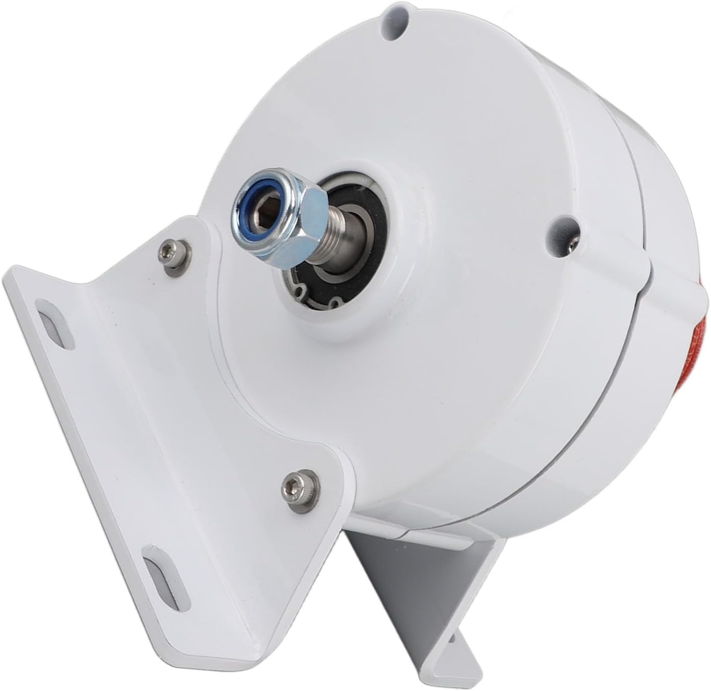 3 Phase AC Permanent Magnet Synchronous Generator Dual Shaft 12V High Efficiency Wind Turbine Power Generator for Home Use Aluminum Alloy Carbon Steel Compact Design (200W)