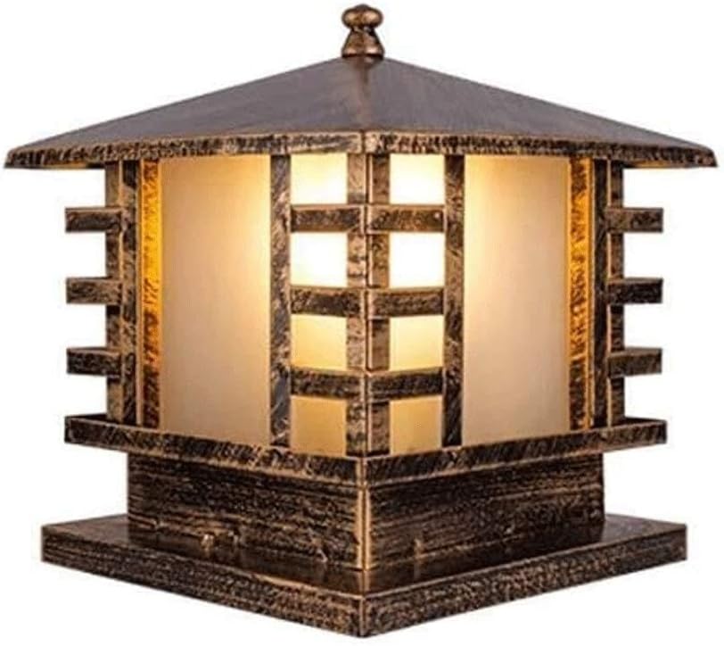 Aluminum Glass Pathway Lights, Waterproof Garden Landscape Lighting for Patio, Driveway, and Lawn Decor, IP44 Outdoor Wall Lamps